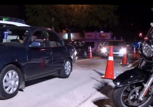 Is it legal to turn around at a dui checkpoint?